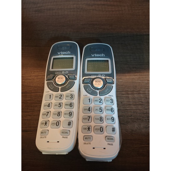 2x VTech CS6114 DECT 6.0 Cordless Phone Handsets Only Replacement – No Base - Picture 1 of 4